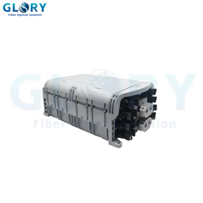 Distributionslåda för optisk fiberkabel med 16 kärnor